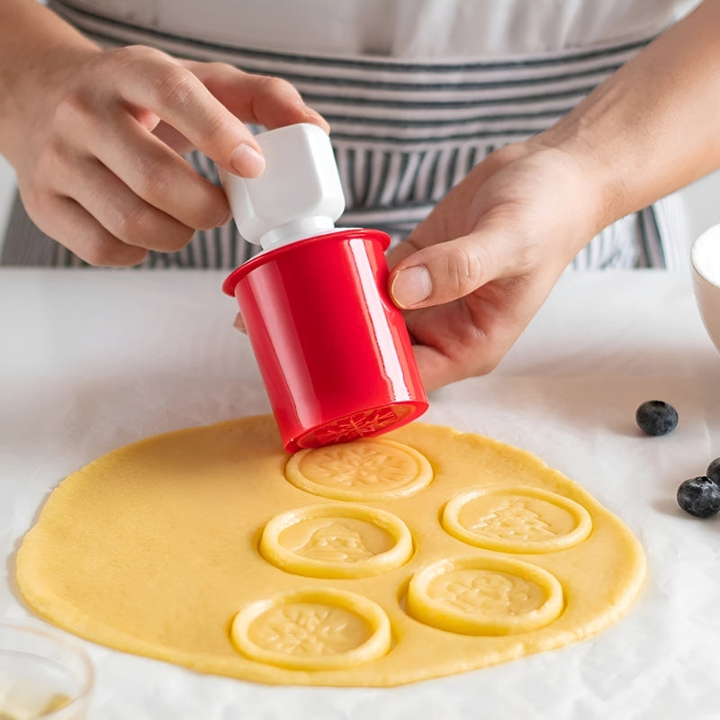 Kekse Stempel für kreative Plätzchen – Lustige Designs, Antihaft-Oberfläche, Ergonomisch