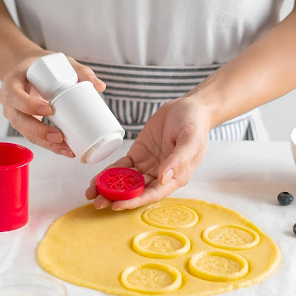 Kekse Stempel für kreative Plätzchen – Lustige Designs, Antihaft-Oberfläche, Ergonomisch