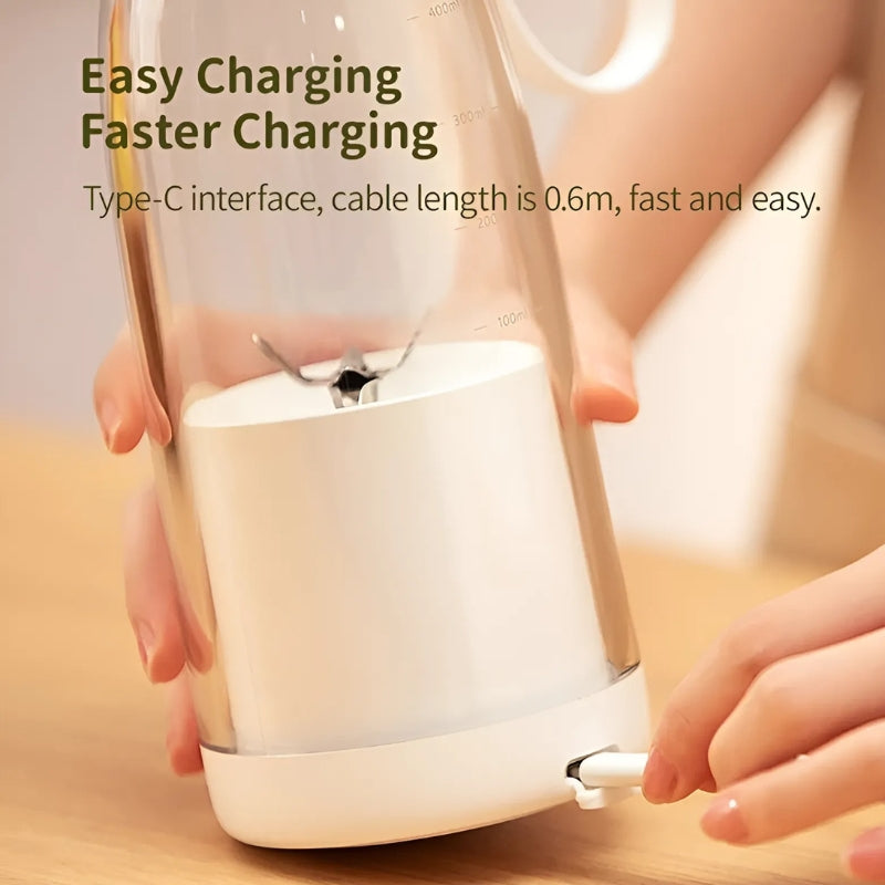 Tragbarer Smoothie Mixer – 350ml, USB, kompakt