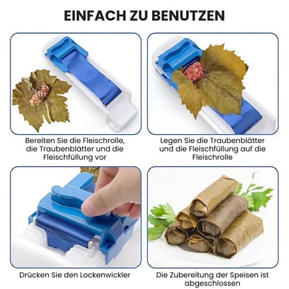 Kohlblatt- und Fleischrollen-Macher aus Kunststoff, Effiziente Küchenmaschine für Rouladen