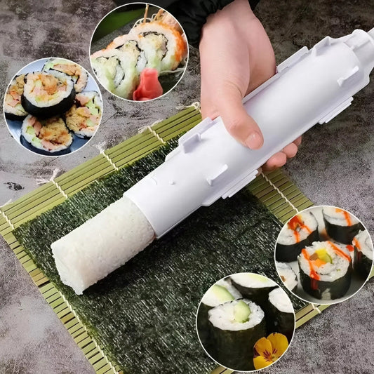 DIY-Sushi-Roller Maschine, Zylinder-Sushi-Rollen schnell und einfach zu Hause machen