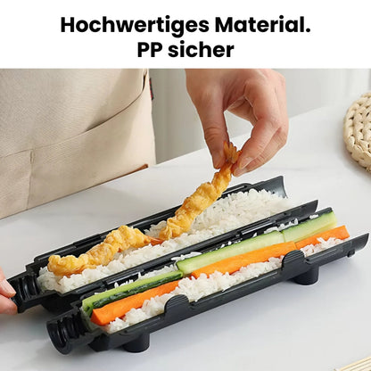 DIY-Sushi-Roller Maschine, Zylinder-Sushi-Rollen schnell und einfach zu Hause machen