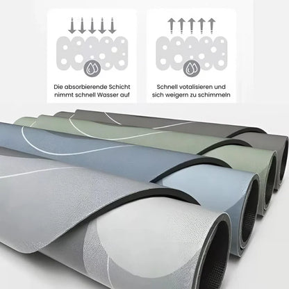 Rutschfeste Küchenmatte – Wasserabsorbierend & Pflegeleicht