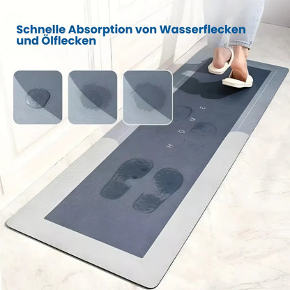 Rutschfeste Küchenmatte – Wasserabsorbierend & Pflegeleicht