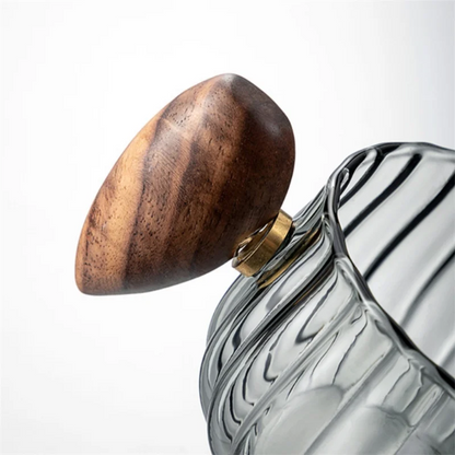 Eleganter Becher aus Borosilikatglas 200ml – Stilvolle Tasse für Kaffee und Tee, Wärmespeichernd, Spülmaschinenfest