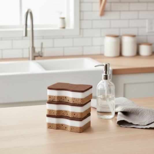 Fünfteiliges Küchenschwamm-Set (5 Küchenschwämme)