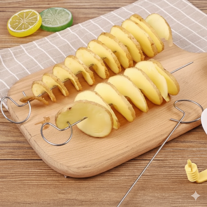 Spiralizer | Antihaft | Gleichmäßige Wärmeverteilung | Kunststoff