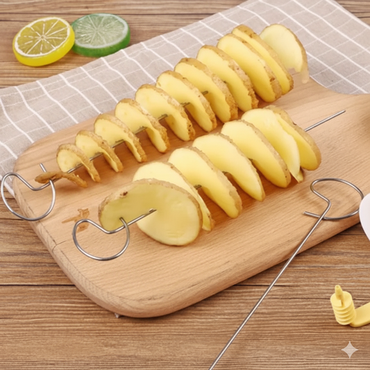 Spiralizer | Antihaft | Gleichmäßige Wärmeverteilung | Kunststoff