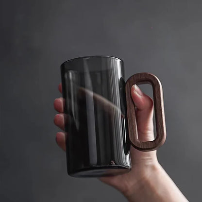 Doppelwandiger Becher aus Borosilikatglas, 350 ml, Hitzebeständig