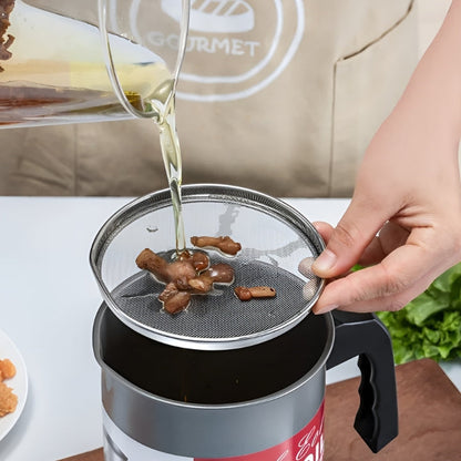 Ölfilter für gebrauchtes Öl – Edelstahl Sieb, 1200ml-1700ml