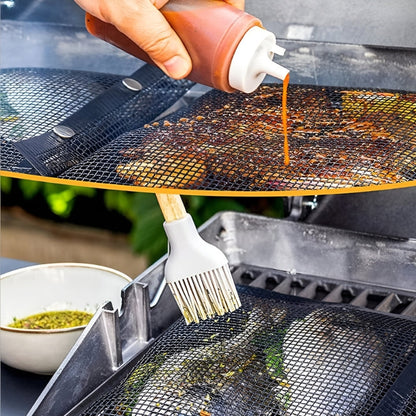 GrillBag Grillkorb für empfindliche Lebensmittel, Antihaft, Wiederverwendbar, 2er Set