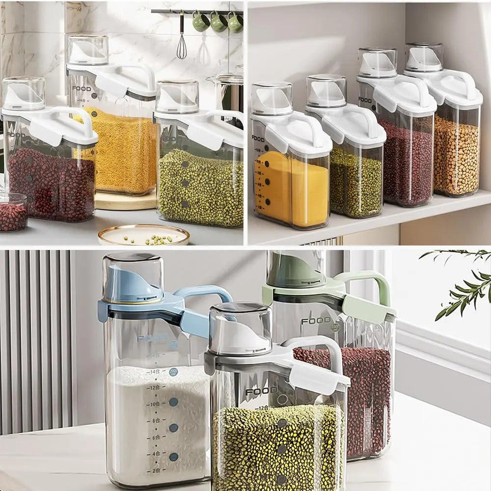 Clear Airtight Food Storage Containers Zorenza