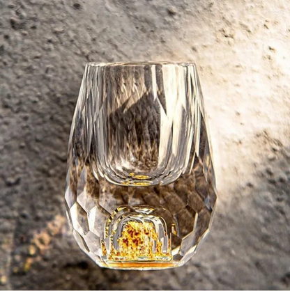 Kristall Schnapsglas mit Goldboden – Für stilvolle Momente
