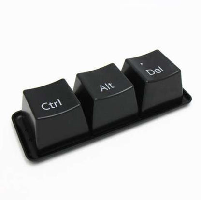 Ctrl ALT DEL Becher Set – Kreative Tassen im Tastaturdesign für Technikliebhaber – 350ml, Mikrowellen- und Spülmaschinenfest