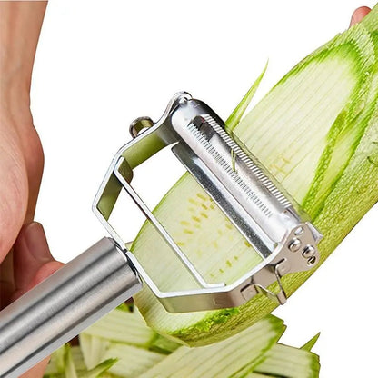 Multifunktionaler Gemüseschäler aus Edelstahl – Mit Julienne-Klinge Mivoza Deutschland