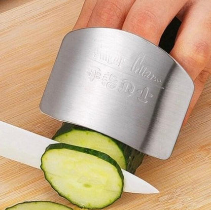 Fingerschutz aus Edelstahl für sicheres Schneiden – Set aus 3