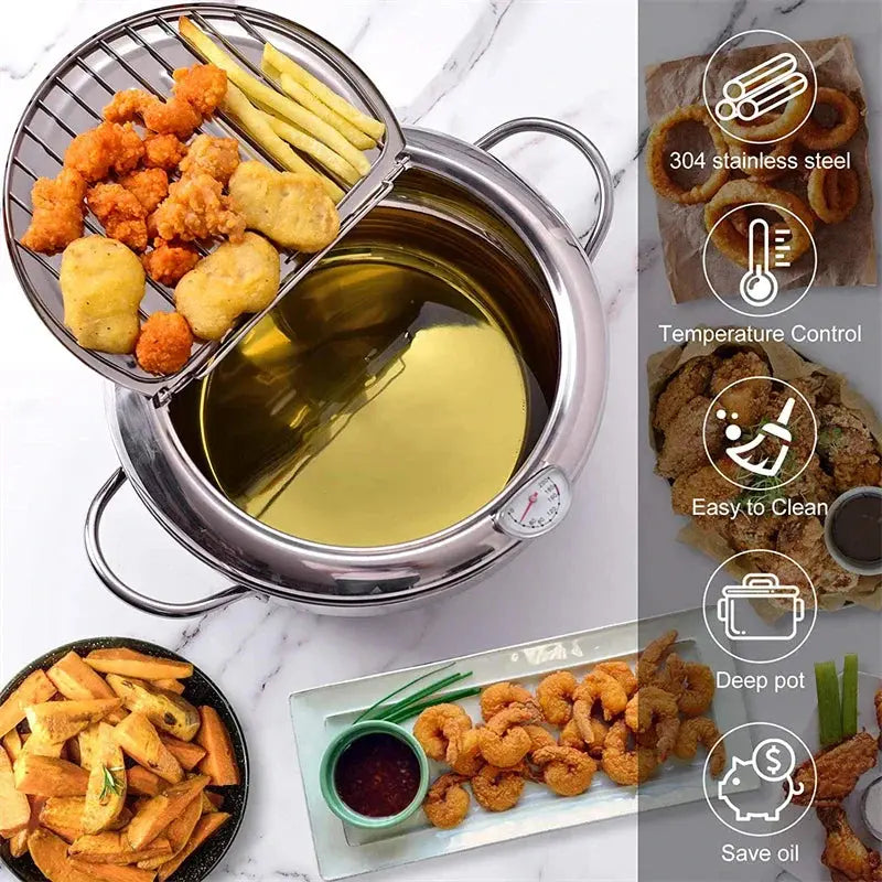 Präzise Edelstahl-Fritteuse – Perfekte, Knusprige Ergebnisse Mivoza Deutschland
