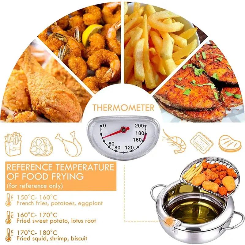 Präzise Edelstahl-Fritteuse – Perfekte, Knusprige Ergebnisse Mivoza Deutschland