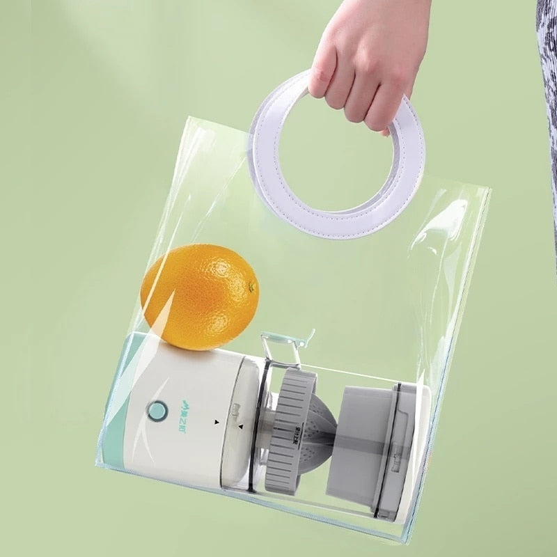 Tragbarer Entsafter 300ml – Kompakter Juicer mit USB-Aufladung, Leicht & BPA-frei