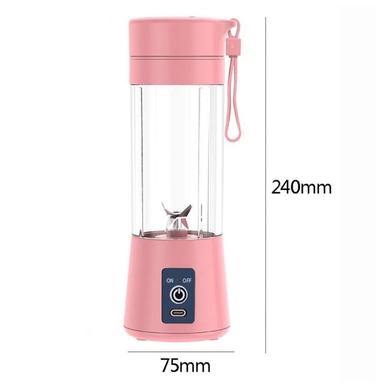 Tragbarer USB-Entsafter 400 ml – Kompakt & wiederaufladbar