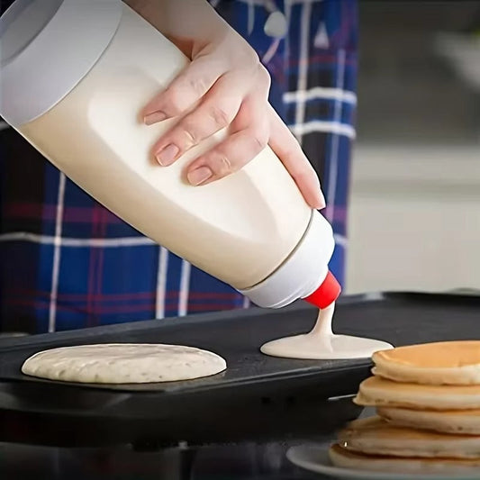 Pfannkuchenteig-Flaschenmixer 700ml - BPA-frei, einfaches Schütteln für glatten Teig, spülmaschinenfest