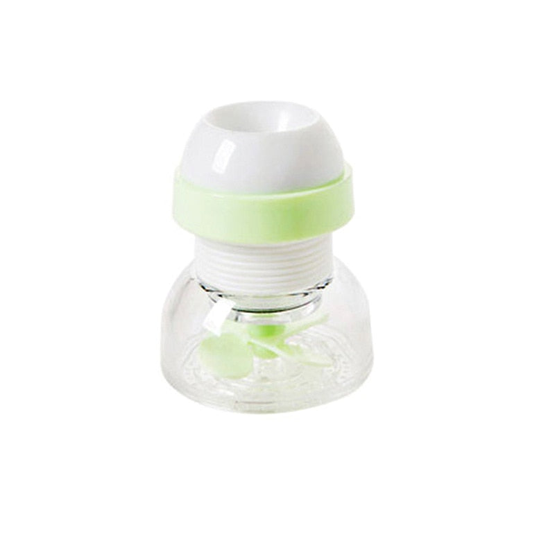 Set of 4 – 360 Grad Drehbarer Sprühkopf mit Filter – Flexibles Zubehör für Wasserhahn Küche