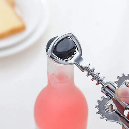 Kurkentrekker Wing Type, Zinklegering, Metalen Flesopener voor Rode Wijn, Essentieel Keukengerei