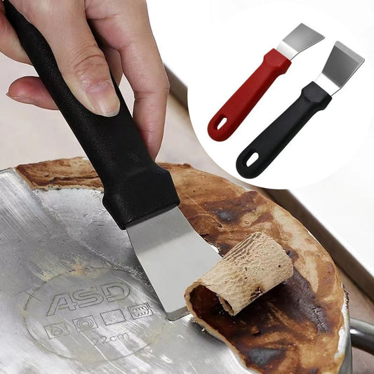 Mehrzweck-Küchenreinigungsspatel aus rostfreiem Stahl, Ideal zum Schaben und Reinigen von Pfannen und Oberflächen