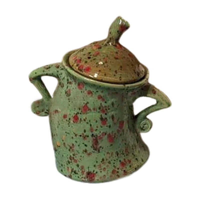 Vintage Vorratsbecher mit Deckel – Für Snacks & Deko