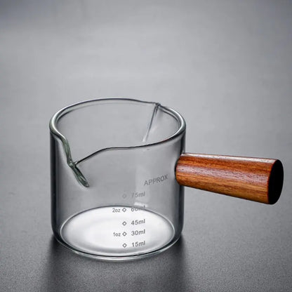 Messbecher, Glas Messbecher, Hitzebeständig mit Komfortgriff
