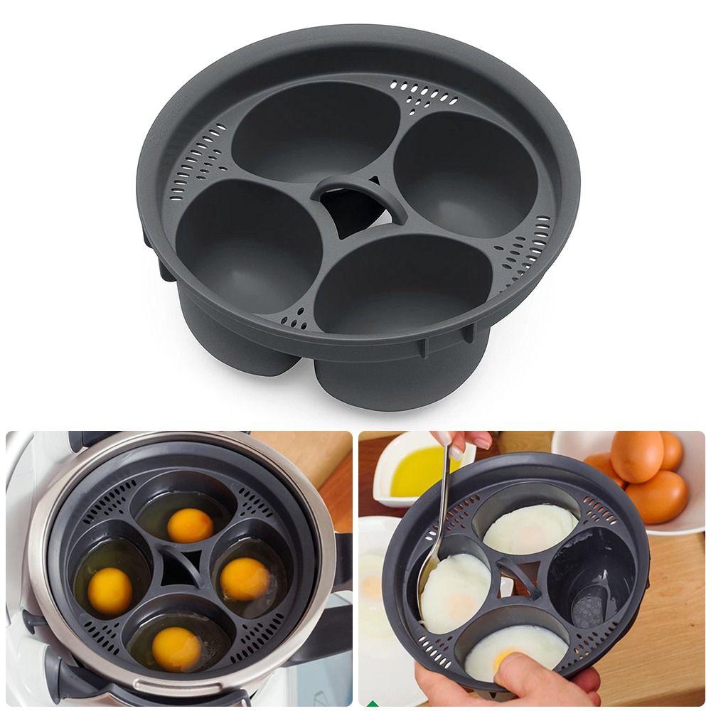 Multifunktionaler Eierpochierer 4-in-1 für perfekte pochierte Eier und mehr