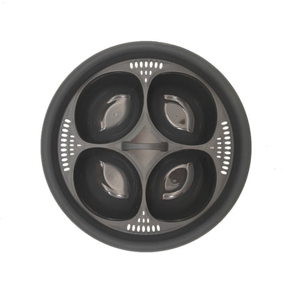 Multifunktionaler Eierpochierer 4-in-1 für perfekte pochierte Eier und mehr