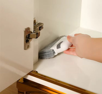 2-in-1 Fugenreinigungsbürste mit ergonomischem Griff für präzise Reinigung schmaler Kanten