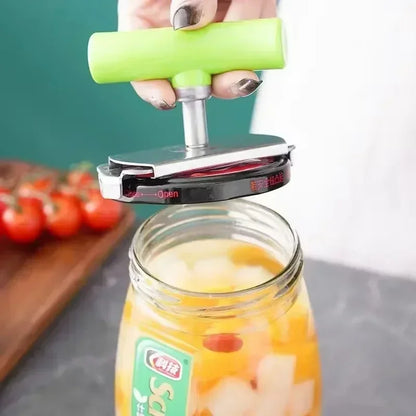 Roterende Deksels Uit Pot Opener – Verstelbare Fles Dop Opener für Glazen Fles – Arbeidsbesparend Keuken Gadget