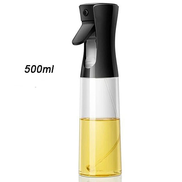 Sprühflasche für Küche und Grill, 500ml, auslaufsicher, ideal für Öl, Essig und Soßen