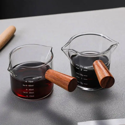 Messbecher, Glas Messbecher, Hitzebeständig mit Komfortgriff