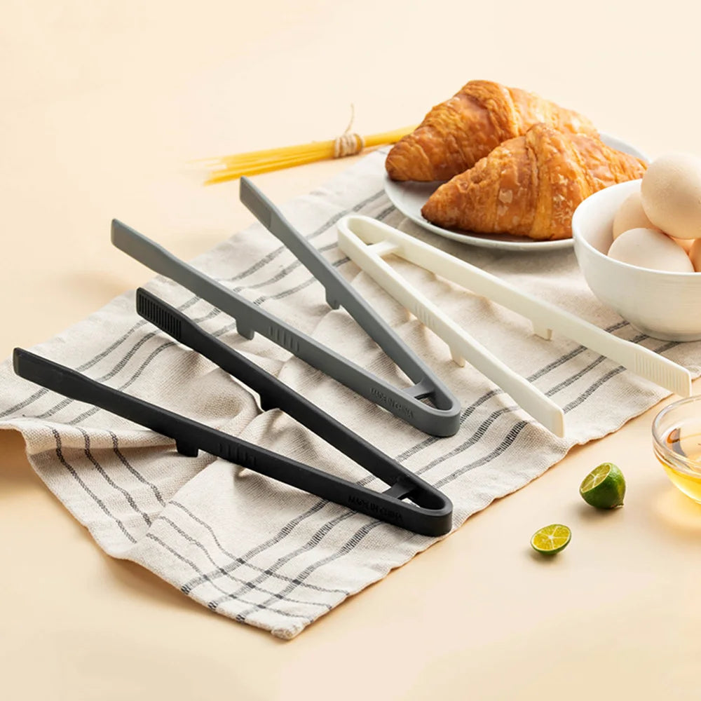 2er Set Silikon Grillzangen, Non-Stick Klemmen für Brot, BBQ, Salat und Pasta – Hitzebeständig, 26,5 x 8,5 cm