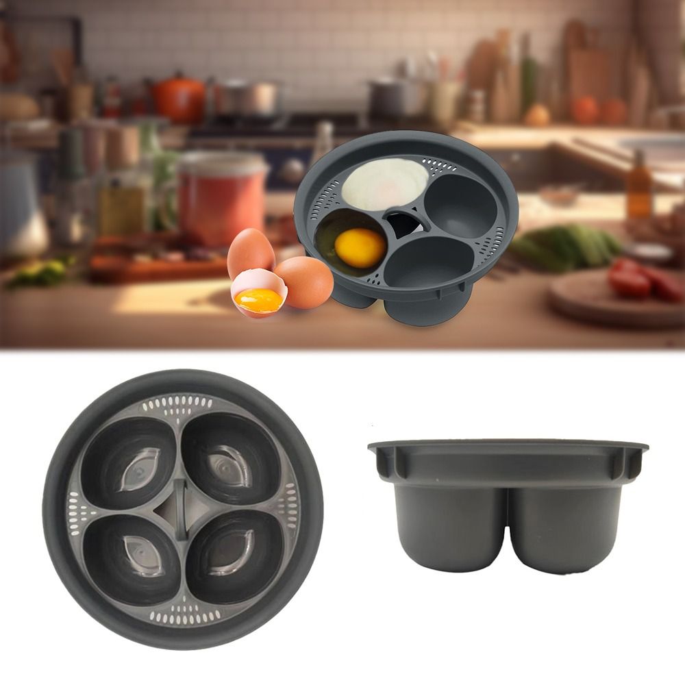 Multifunktionaler Eierpochierer 4-in-1 für perfekte pochierte Eier und mehr