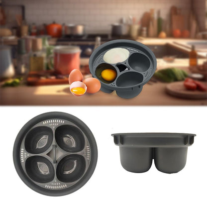 Multifunktionaler Eierpochierer 4-in-1 für perfekte pochierte Eier und mehr
