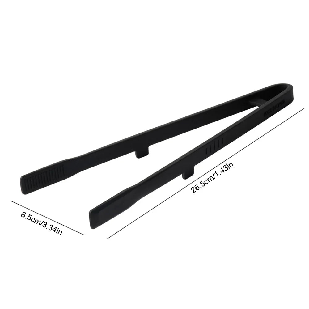 2er Set Silikon Grillzangen, Non-Stick Klemmen für Brot, BBQ, Salat und Pasta – Hitzebeständig, 26,5 x 8,5 cm