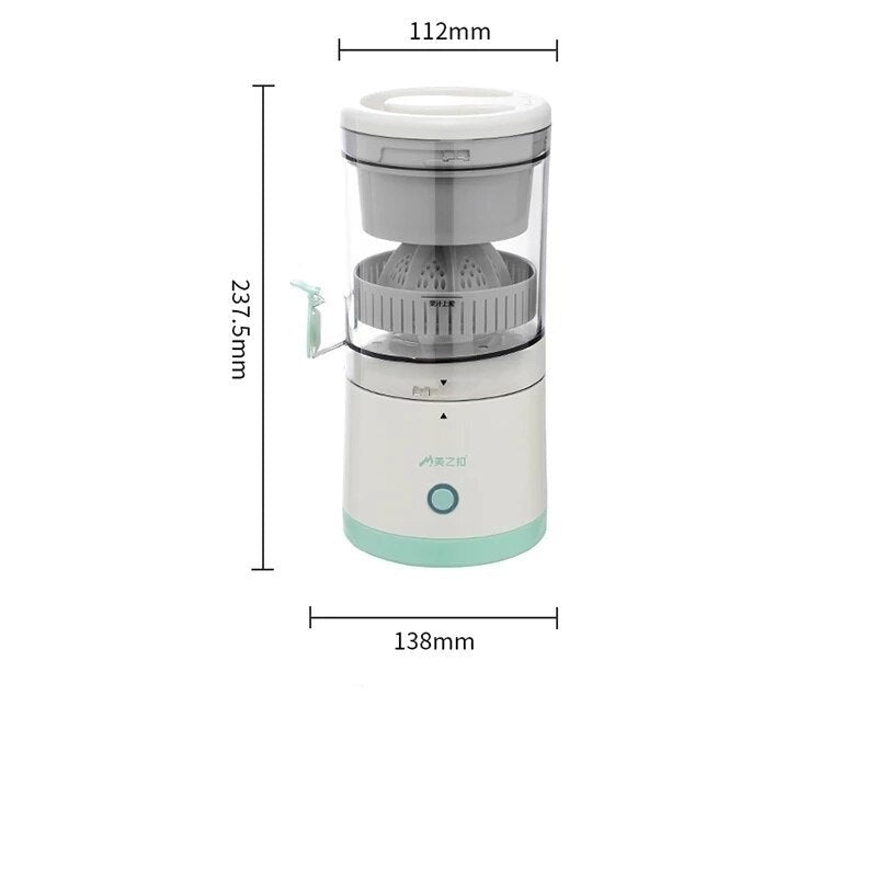 Tragbarer Entsafter 300ml – Kompakter Juicer mit USB-Aufladung, Leicht & BPA-frei