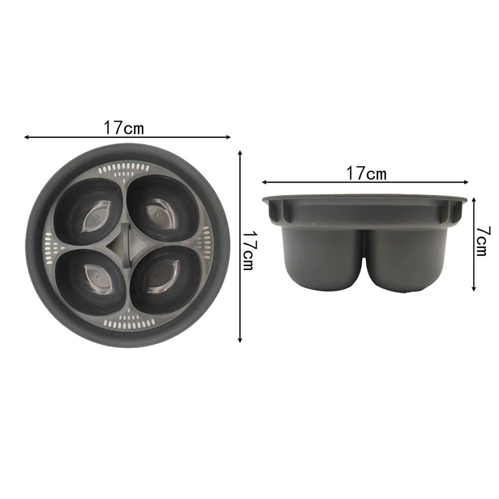 Multifunktionaler Eierpochierer 4-in-1 für perfekte pochierte Eier und mehr