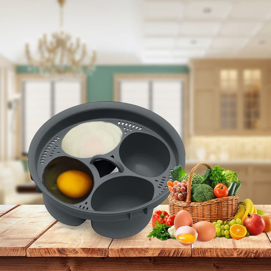 Multifunktionaler Eierpochierer 4-in-1 für perfekte pochierte Eier und mehr