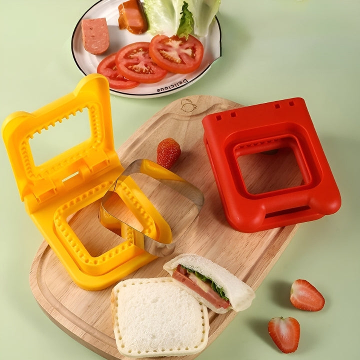 Sandwichschneider und Versiegler für perfekte quadratische Sandwiches, 12,4 x 16 cm