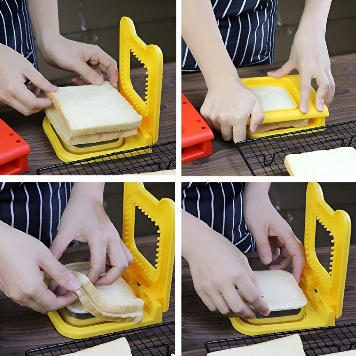 Sandwichschneider und Versiegler für perfekte quadratische Sandwiches, 12,4 x 16 cm