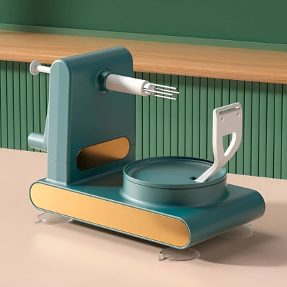 Manueller rotierender Obstschäler, Edelstahl Obst- und Gemüseschäler, ergonomisches Design