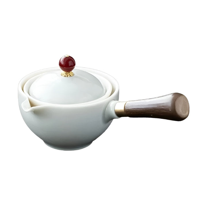 360° Keramik-Teekanne – Tropffrei & Stilvoll, 160 ml