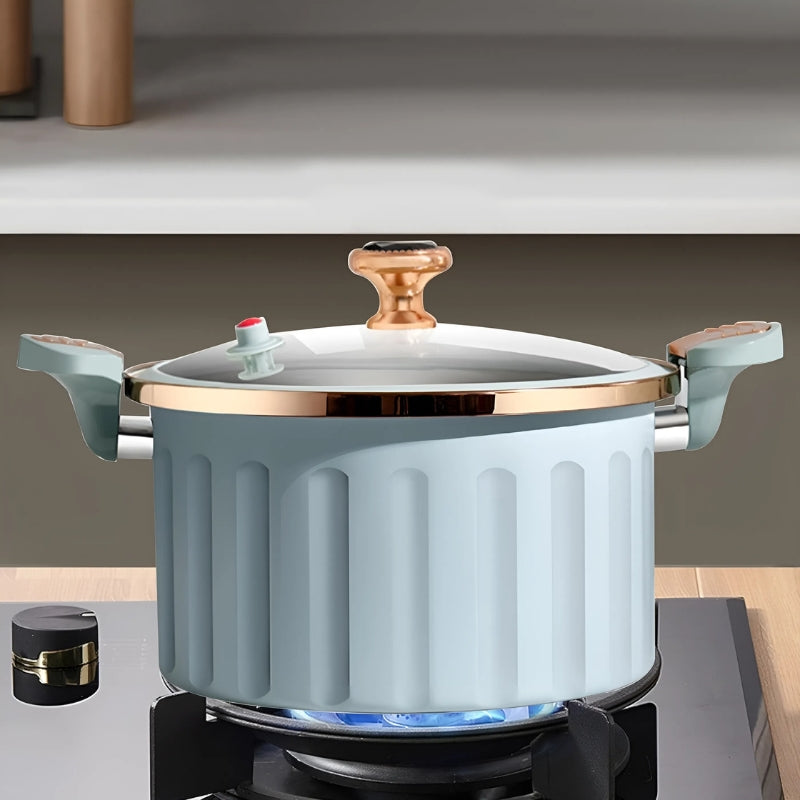 Schnellkochtopf 8L mit Mikro-Druck – Antihaft & vielseitig