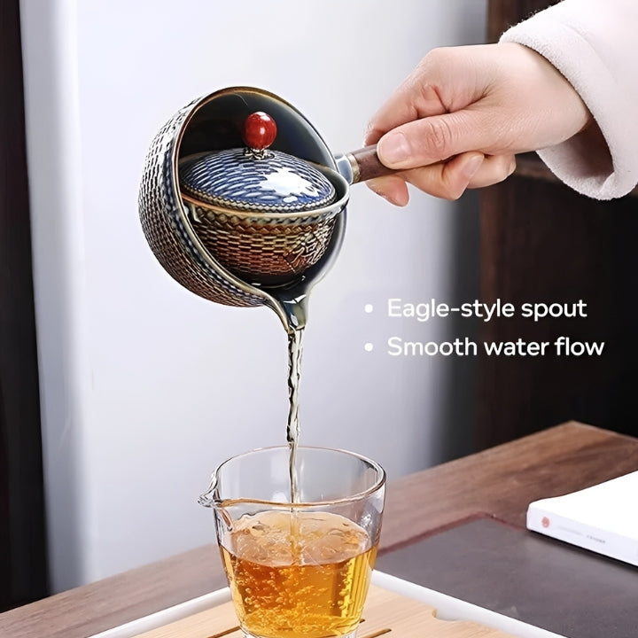 360° Keramik-Teekanne – Tropffrei & Stilvoll, 160 ml