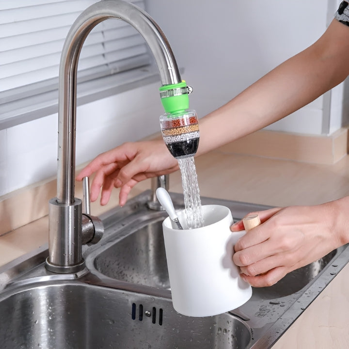 Wasserfilter für Wasserhahn Küche – Kristallklares Wasser, Chlorfrei, Einfach zu Installieren